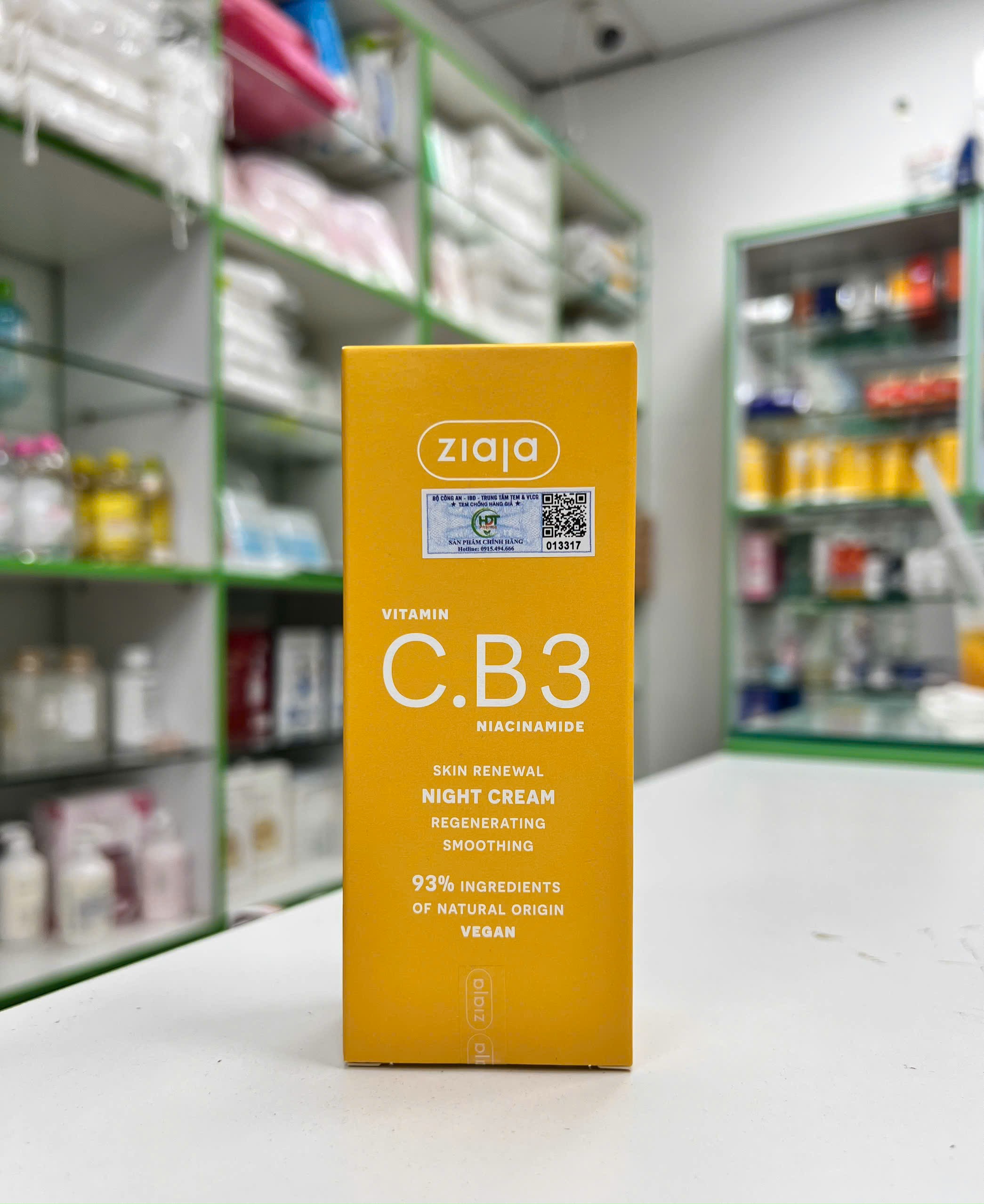 Kem Dưỡng Đêm Trắng Sáng Da C.B3 NIACINAMIDE — tổng quan sản phẩm